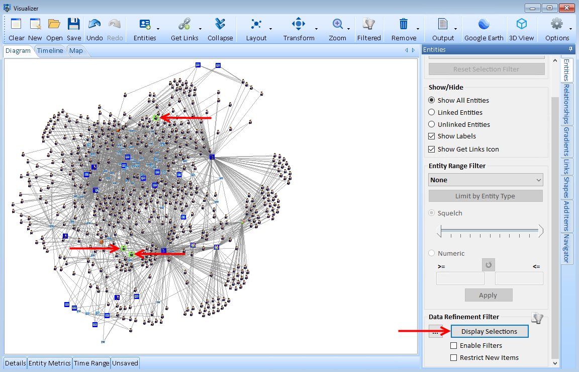 Entity Search Metadata Lookups