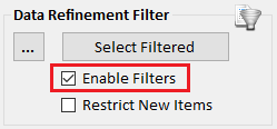 Enable Filters