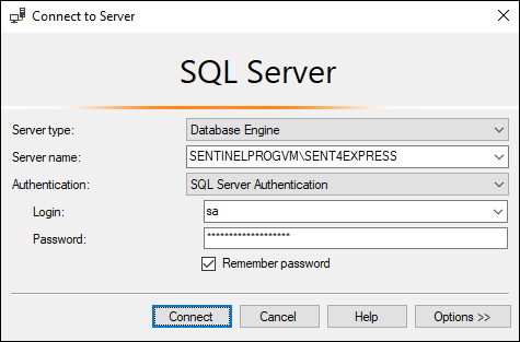 Connect to SQL Server