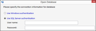 SQL Server Authentication