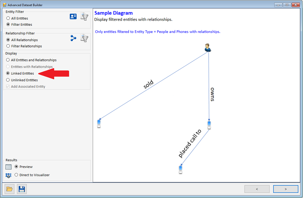 Filter Entities for Linked Entities