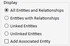 Entity and Relationship Filter